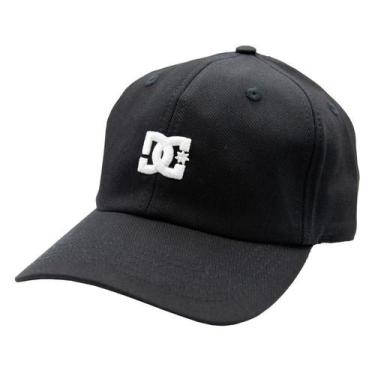 Imagem de Bone Dc Shoes Benchwarmer Strapback, Preto, UNICO