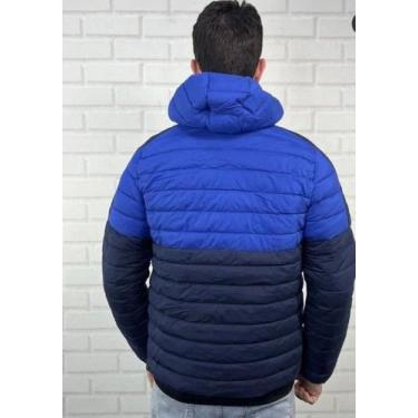 Imagem de Jaqueta Cavalera Down Jacket Bicolor Masculino Azul Escuro, M