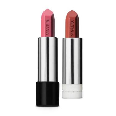 Imagem de Combo Batom Cremoso Make B.: Rosa Cashmere 3,6 g + Refil Soft Nude 3,6