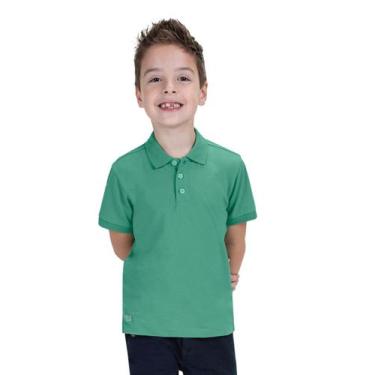 Imagem de Polo Infantil Masculina Trick Nick Verde, 14, Verde