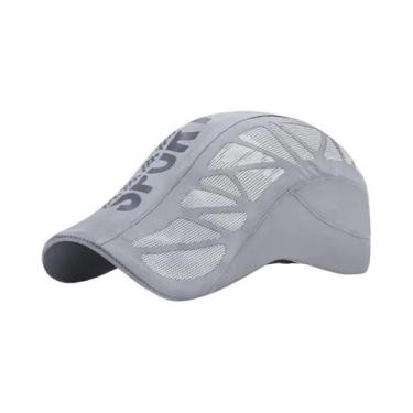 Imagem de Boné de Boina Esportiva de Malha Respirável - Secagem Rápida para Cicl