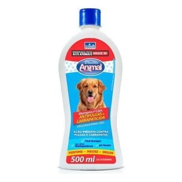 Imagem de Shampoo Cães Doctor Animal Antipulgas Carrapaticida 500ml Fragrância A