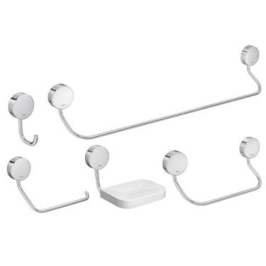 Imagem de Kit De Acessórios Para Banheiro Net - - Deca Kit Acessorios P-banheiro