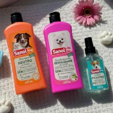 Imagem de Sanol Dog Spa Natural  Kit Banho Premium
