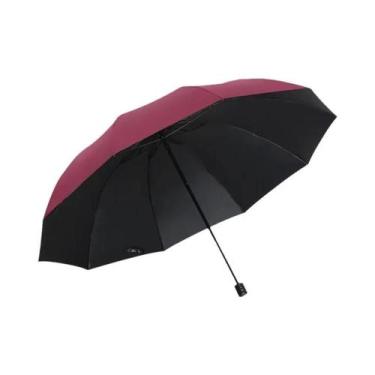 Imagem de Guarda-chuva Dobrável Extra Grande De 130cm, Resistente Ao Vento E À Á