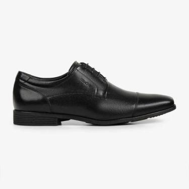 Imagem de Sapato masculino social ferracini london preto, 43, Preto