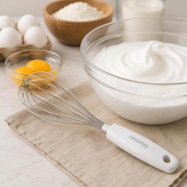Imagem de Batedor de Claras em Aco Inox 28 cm Linha Premium - ORIGINAL
