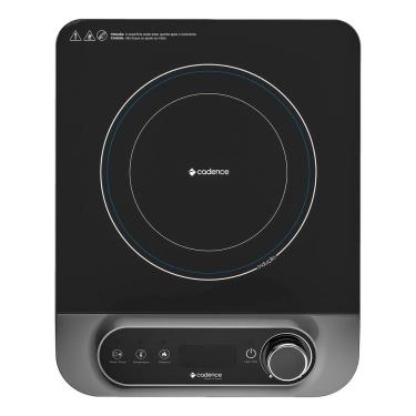 Imagem de Cooktop Indução Vidro 1 Boca 29x36cm 127v - Cadence E Preto