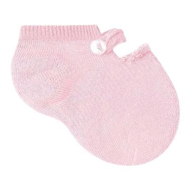 Imagem de Meias Para Recém Nascido Selene Sapatinho Cor:Rosa, Rosa