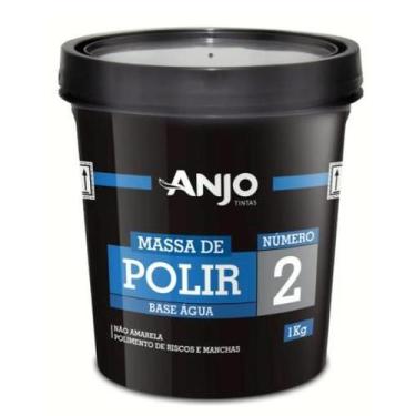 Imagem de Massa De Polir N.2 Base Agua 1kg Anjo Ef