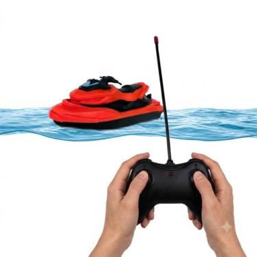 Imagem de Super Boat Super Jet Controle Remoto, Pica-Pau, Barco Lancha Iate Moto