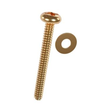 Imagem de Sforplast Parafuso Para Suporte De Tv 4 X 30 Mm + Arruela M4 (Bicro) - 4 Peças