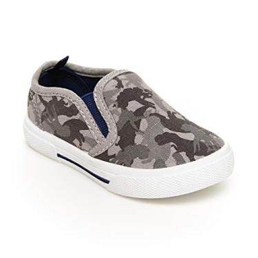 Imagem de Carter's Tênis infantil unissex Damon, Dk. Cinza, 22