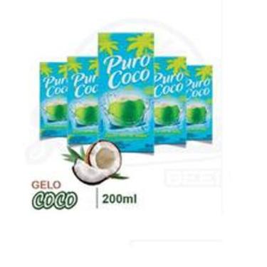 Água De Coco Kerococo Para Gelo 200ml - 24 Unidades