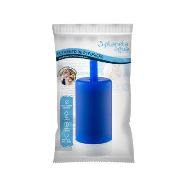 Imagem de 2x Refil Filtro de Torneira Universal Rosca Média Ativi Filtros Planeta Agua