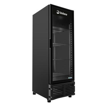 Imagem de Freezer Vertical 560L Imbera Porta de Vidro Preta EVZ21