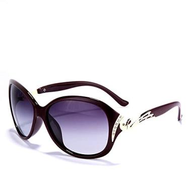 Imagem de Óculos de sol polarizados femininos óculos de sol proteção uv400 moda óculos de sol com strass óculos de sol feminino, 5