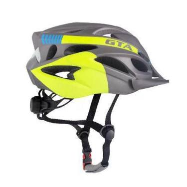 Imagem de - Capacete Ciclismo Bike  Gta - Cinza /Verde/Azul