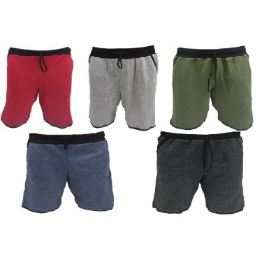 Imagem de Bermudas Shorts Moletom moletinho Masculinos  Academia Treino várias cores casual tamanhos M ao G3