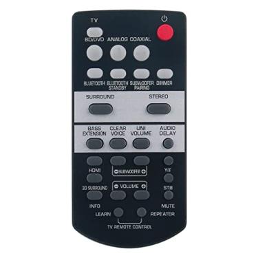 Imagem de Allimity Controle remoto substituído adequado para Yamaha Soundbar ATS-1080 ATS-1030 FSR66 YAS-105 ATS-1070