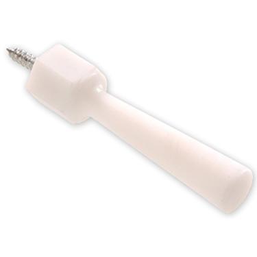 Imagem de Hardware Essentials by Hillman 852364 Parador de porta de plástico rígido branco