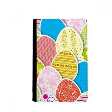 Imagem de Festival de Páscoa bonito colorido cultura ovo porta passaporte notecase burse carteira capa cartão bolsa, Multicolor