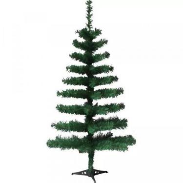 Imagem de Arvore De Natal Tradicional Pinheiro Canadense Verde 90cm 90 Galhos -