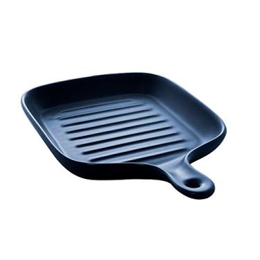 Imagem de TRAVESSA PORCELANA NÓRDICA AZUL ESCURO MATT 24x18x4cm