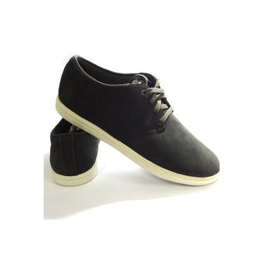 tênis couro timberland eurosplit cinza
