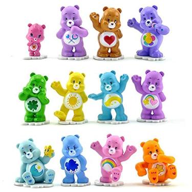 Imagem de Kit 12 Bonecos Miniaturas Ursinhos Carinhosos