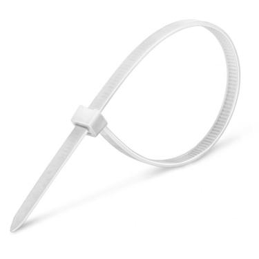 Imagem de Abraçadeira Nylon PA66 20cm - 20 unidades - Branca - Elgin 46AB36200020
