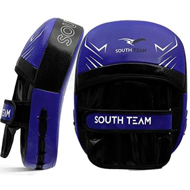 Imagem de Aparador De Soco - Manopla De Foco Muay Thai Boxe (Azul)