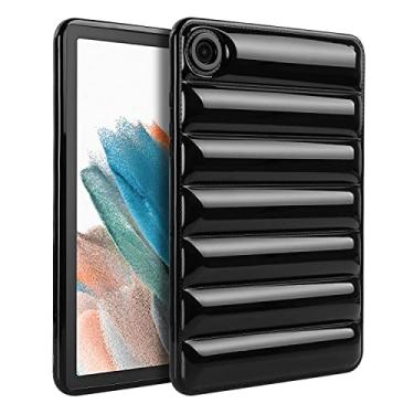 Imagem de Capa para tablet Capa para tablet compatível com Samsung Galaxy Tab A7 modelo de 10,4 polegadas (SM-T500/T505) 2020, capa protetora completa ultrafina e leve à prova de quedas à prova de choque (Cor: preto)