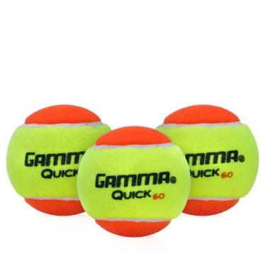 Imagem de Bola De Tênis Gamma Quink Kids Laranja Estágio 2