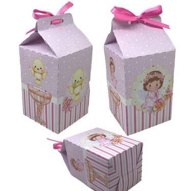 Imagem de 20 Caixa Milk para Batizado Monte suas Lembrancinhas