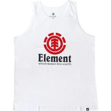 Imagem de Camiseta Regata Element Vertical Branco