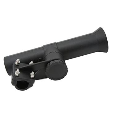 Imagem de Suporte de vara de pesca de 5 cm com rotação de 360 graus ajustável para vara de pesca para iate