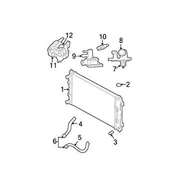 Imagem de Sensor de temperatura do refrigerante Mopar 5269870AB