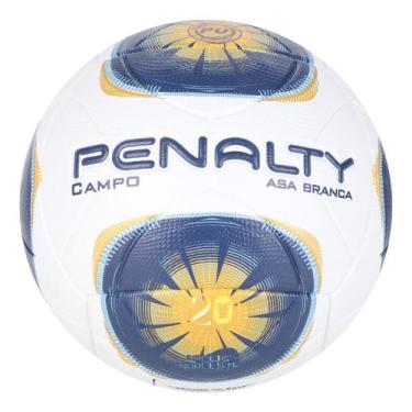 Bola de Futebol Campo Penalty Torcida XXI - Branco+Preto