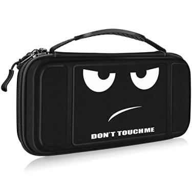 Imagem de Fintie Capa de transporte para Nintendo Switch – [à prova de choque] Capa rígida protetora bolsa de viagem com 10 compartimentos para cartões, bolso interno para console Nintendo Switch Joy-Con e aces
