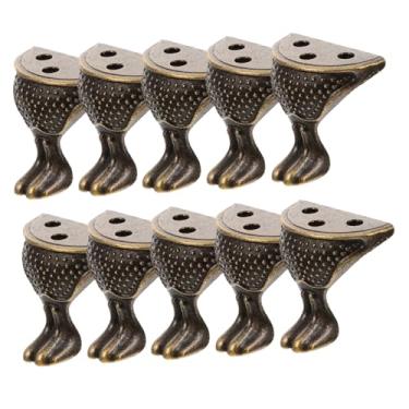 Imagem de UKCOCO 10 Peças Extensores De Perna De Cadeira Pés De Sofá Pernas Para Substituição De Móveis Pernas De Sofá Pés De Sofá Pés De Mesa Curtos Pés De Móveis Pernas De Cômoda Caixa