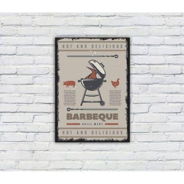 Imagem de Placa Decorativa MDF Cantinho do Churrasco 12