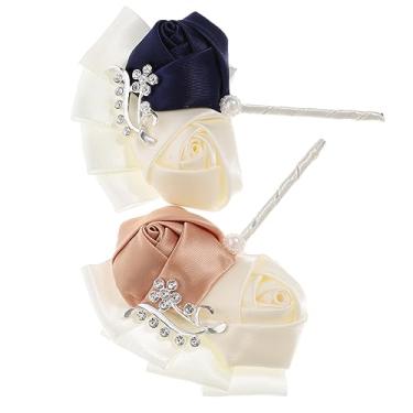 Imagem de TENDYCOCO 4 peças de corpete de casamento na camisa masculina flor flor corsage noiva corsage rústico, 11X7X2cmx4pcs, fita