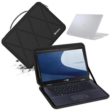 Imagem de Capa protetora rígida de EVA Smatree compatível com laptop ASUS ExpertBook B3 Flip de 14 polegadas (B3402), para bolsa de notebook ASUS Vivobook Flip 14 TP401/TP412 (X8259)