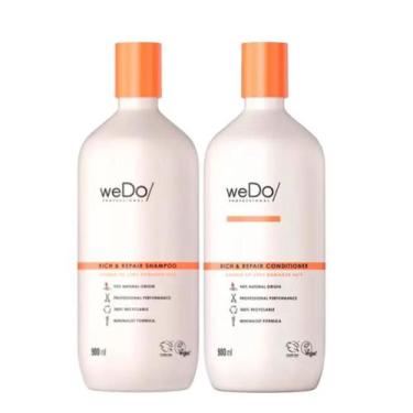 Imagem de Kit Wedo Professional Rich&Repair  Shampoo E Condicionador 900 Ml