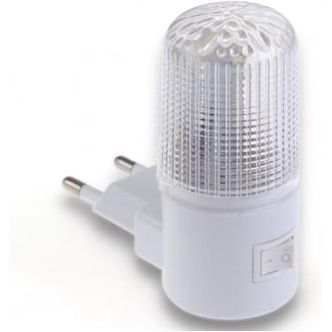 Imagem de Mini Luminária Abajur LED Bivolt para Quarto Infantil Luminária de Tomada - Luz Suave e Confortável para Bebês