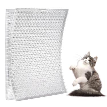 Imagem de Zipcase Pacote com 16 tapetes para gatos – Tapete de dissuasão para gatos de comprimento duplo atualizado com pontas mais estreitas e densas, mais eficaz para capas de cerca repelentes de gatos