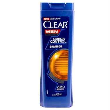 Imagem de Clear Men Shampoo Anticaspa Queda Control Com 400ml  - Unilever