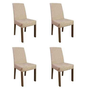 Imagem de Kit 4 Cadeiras de Jantar 4255 Rustic/Imperial Madesa