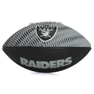 Imagem de Bola de futebol americano wilson nfl team tailgate jr las vegas raiders